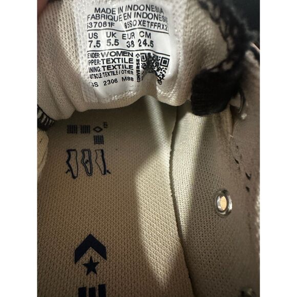 Converse Women's Chuck Taylor All Star Shoreline Slip-On Sneaker - Black US7.5☘️ - Picture 5 of 6